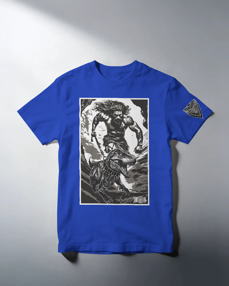 Caveman Dino 🦖 T-shirt (3 different colors)