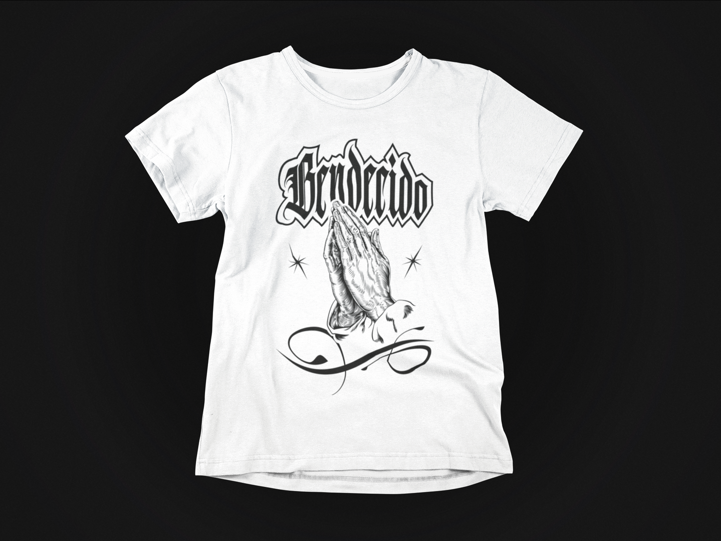 Bendecido ππΌ Black T-shirt