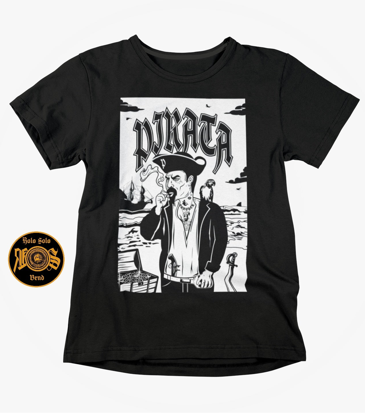 Pirata 🏴‍☠️ Black T-shirt