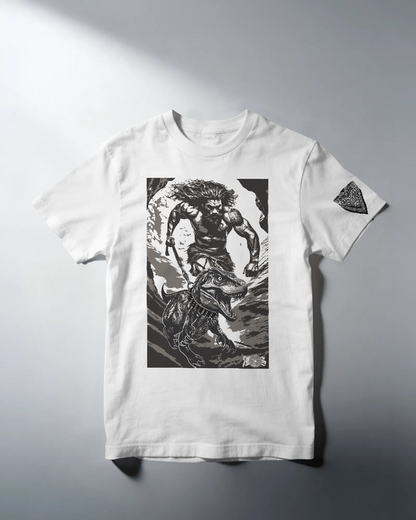 Caveman Dino 🦖 T-shirt (3 different colors)