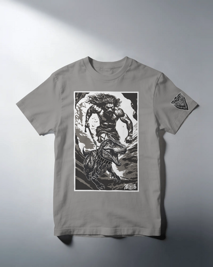 Caveman Dino 🦖 T-shirt (3 different colors)