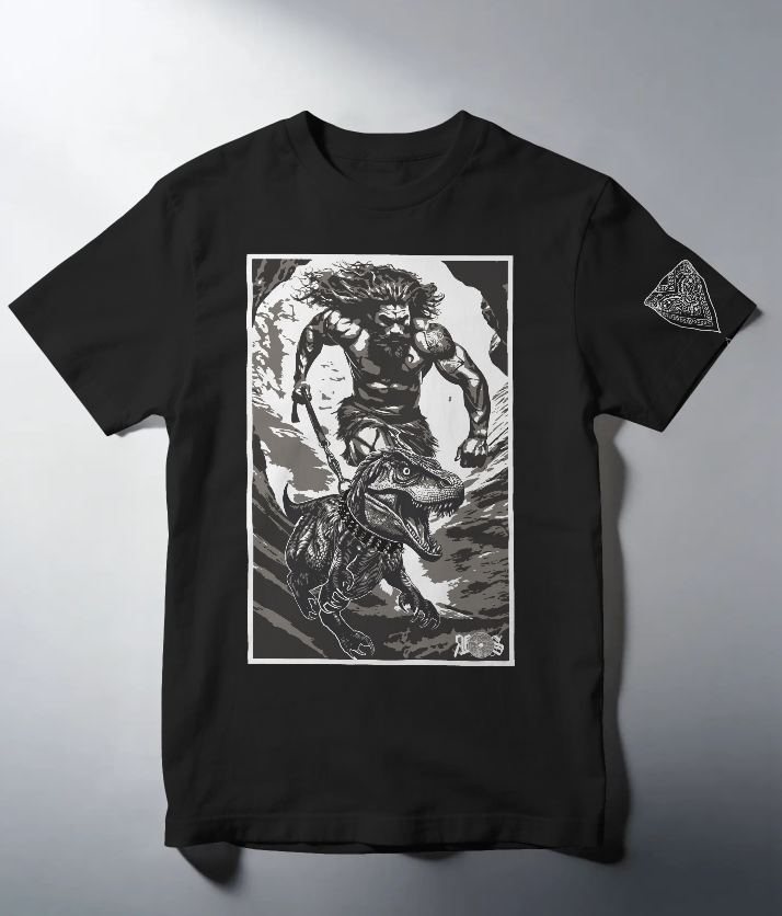 Caveman Dino 🦖 T-shirt