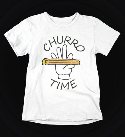 Churro Time ⏱️ White T-shirt